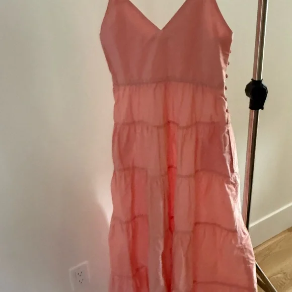Maje Pink Maxi Dress - Picture 8 of 8
